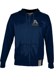 ProSphere Akron Zips Mens Blue Solid Light Weight Jacket