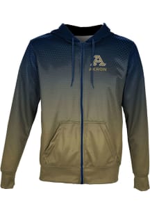 ProSphere Akron Zips Mens Blue Zoom Light Weight Jacket