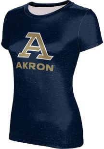 ProSphere Akron Zips Womens Blue Heather Short Sleeve T-Shirt