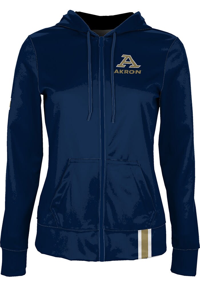 Akron Zips ProSphere Womens Blue Solid Light Weight Jacket