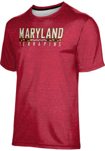 ProSphere Maryland Terrapins Youth Red Heather Short Sleeve T-Shirt