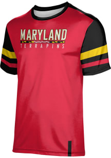 ProSphere Maryland Terrapins Youth Red Old School Short Sleeve T-Shirt