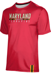 ProSphere Maryland Terrapins Youth Red Solid Short Sleeve T-Shirt