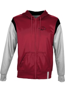 ProSphere Arkansas Razorbacks Youth Red Tailgate Light Weight Jacket