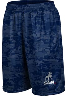 ProSphere Samford University Bulldogs Mens Navy Blue Digital Shorts