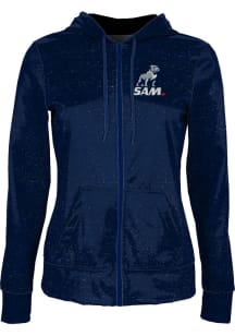 ProSphere Samford University Bulldogs Womens Navy Blue Heather Light Weight Jacket