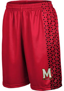 ProSphere Maryland Terrapins Mens Red Geometric Shorts