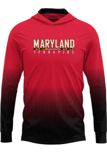 ProSphere Maryland Terrapins Mens Red Hex Pro Long Sleeve Hoodie