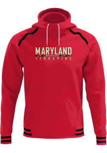 ProSphere Maryland Terrapins Mens Red Classic Long Sleeve Hoodie