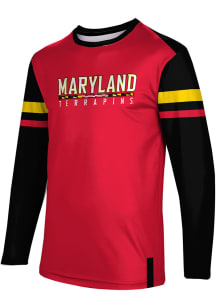 ProSphere Maryland Terrapins Red Old School Long Sleeve T Shirt