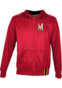 ProSphere Maryland Terrapins Mens Red Solid Light Weight Jacket