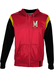 ProSphere Maryland Terrapins Mens Red Tailgate Light Weight Jacket