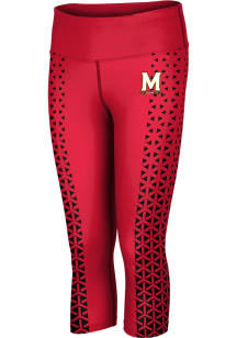 ProSphere Maryland Terrapins Womens Red Geometric Pants