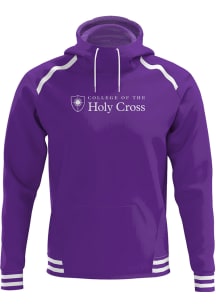 ProSphere Holy Cross Crusaders Mens Purple Classic Long Sleeve Hoodie