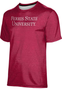 ProSphere Ferris State Bulldogs Red Heather Short Sleeve T Shirt