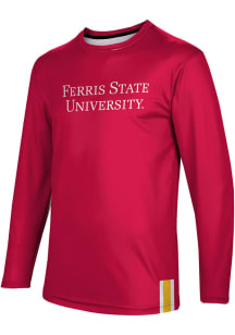 ProSphere Ferris State Bulldogs Red Solid Long Sleeve T Shirt