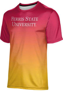ProSphere Ferris State Bulldogs Red Zoom Short Sleeve T Shirt