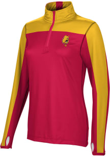 ProSphere Ferris State Bulldogs Womens Red Sharp 1/4 Zip Pullover