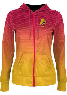 ProSphere Ferris State Bulldogs Womens Red Zoom Light Weight Jacket