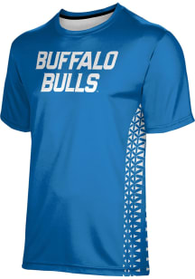 ProSphere Buffalo Bulls Blue Geometric Short Sleeve T Shirt