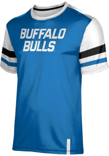 ProSphere Buffalo Bulls Blue Old School Short Sleeve T Shirt