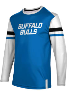 ProSphere Buffalo Bulls Blue Old School Long Sleeve T Shirt