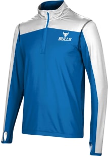 ProSphere Buffalo Bulls Mens Blue Sharp Long Sleeve 1/4 Zip Pullover