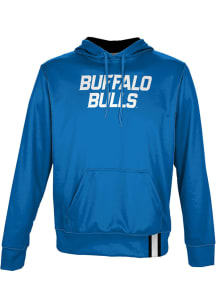 ProSphere Buffalo Bulls Mens Blue Solid Long Sleeve Hoodie