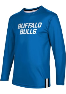 ProSphere Buffalo Bulls Blue Solid Long Sleeve T Shirt