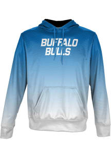 ProSphere Buffalo Bulls Mens Blue Zoom Long Sleeve Hoodie