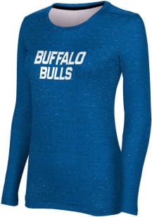 ProSphere Buffalo Bulls Womens Blue Heather LS Tee