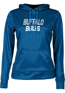 ProSphere Buffalo Bulls Womens Blue Heather Hooded Sweatshirt