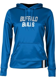 ProSphere Buffalo Bulls Womens Blue Solid Hooded Sweatshirt