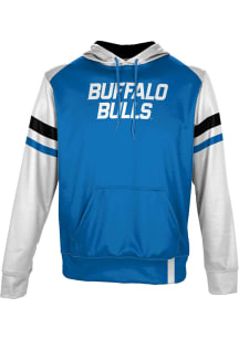 ProSphere Buffalo Bulls Youth Blue Old School Long Sleeve Hoodie
