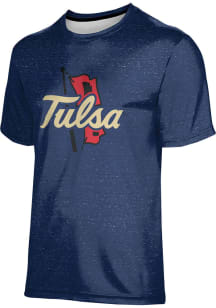 ProSphere Tulsa Golden Hurricane Navy Blue Heather Short Sleeve T Shirt