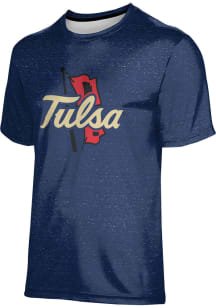 ProSphere Tulsa Golden Hurricane Youth Navy Blue Heather Short Sleeve T-Shirt