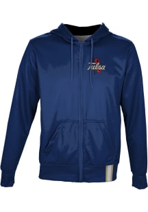 ProSphere Tulsa Golden Hurricane Youth Navy Blue Solid Light Weight Jacket