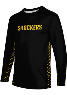 ProSphere Wichita State Shockers Black Geometric Long Sleeve T Shirt
