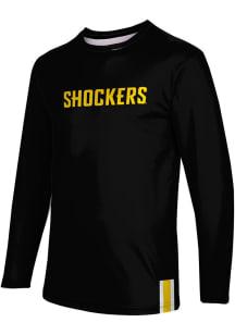 ProSphere Wichita State Shockers Black Solid Long Sleeve T Shirt