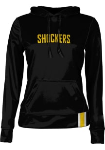 ProSphere Wichita State Shockers Womens Black Solid Hooded Sweatshirt