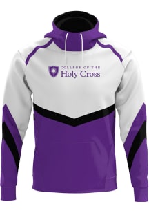 ProSphere Holy Cross Crusaders Mens Purple Legacy Long Sleeve Hoodie