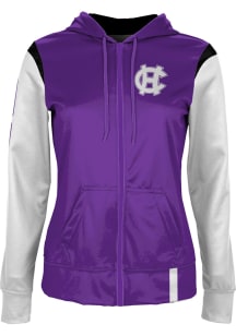 ProSphere Holy Cross Crusaders Womens Purple Tailgate Light Weight Jacket