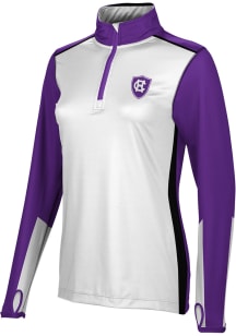 ProSphere Holy Cross Crusaders Womens Purple Counter 1/4 Zip Pullover