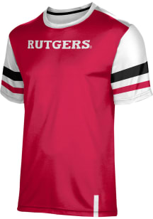 ProSphere Rutgers Scarlet Knights Red Old School Short Sleeve T Shirt