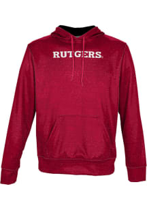 ProSphere Rutgers Scarlet Knights Mens Red Heather Long Sleeve Hoodie