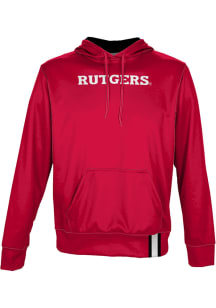ProSphere Rutgers Scarlet Knights Mens Red Solid Long Sleeve Hoodie