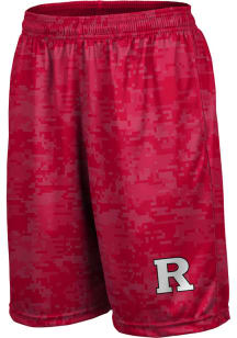 ProSphere Rutgers Scarlet Knights Mens Red Digital Shorts