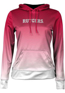 ProSphere Rutgers Scarlet Knights Womens Red Zoom Hooded Sweatshirt