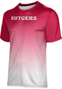 ProSphere Rutgers Scarlet Knights Youth Red Zoom Short Sleeve T-Shirt