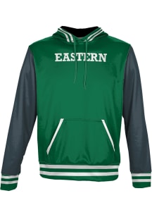 ProSphere Eastern Michigan Eagles Youth Green Letterman Long Sleeve Hoodie